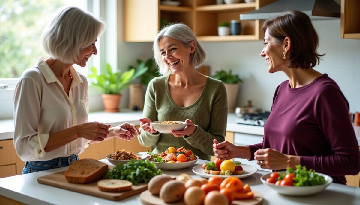 Ménopause : repas rassasiants pour les os et les bouffées de chaleur, guide pratique
